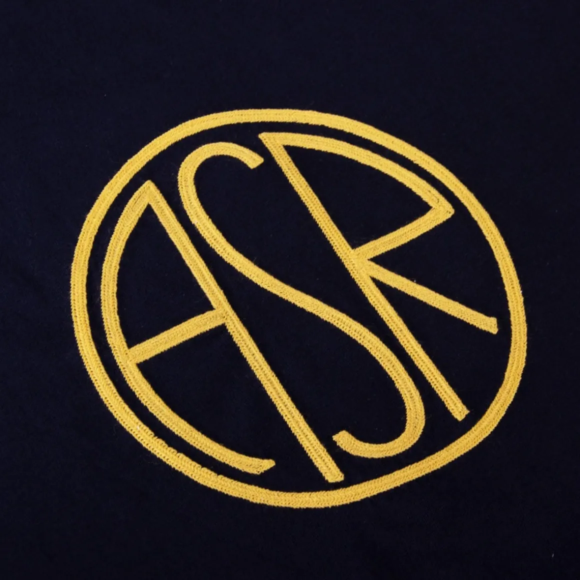 AS Roma Heritage Logo T-shirt, Adult, Blue Sale