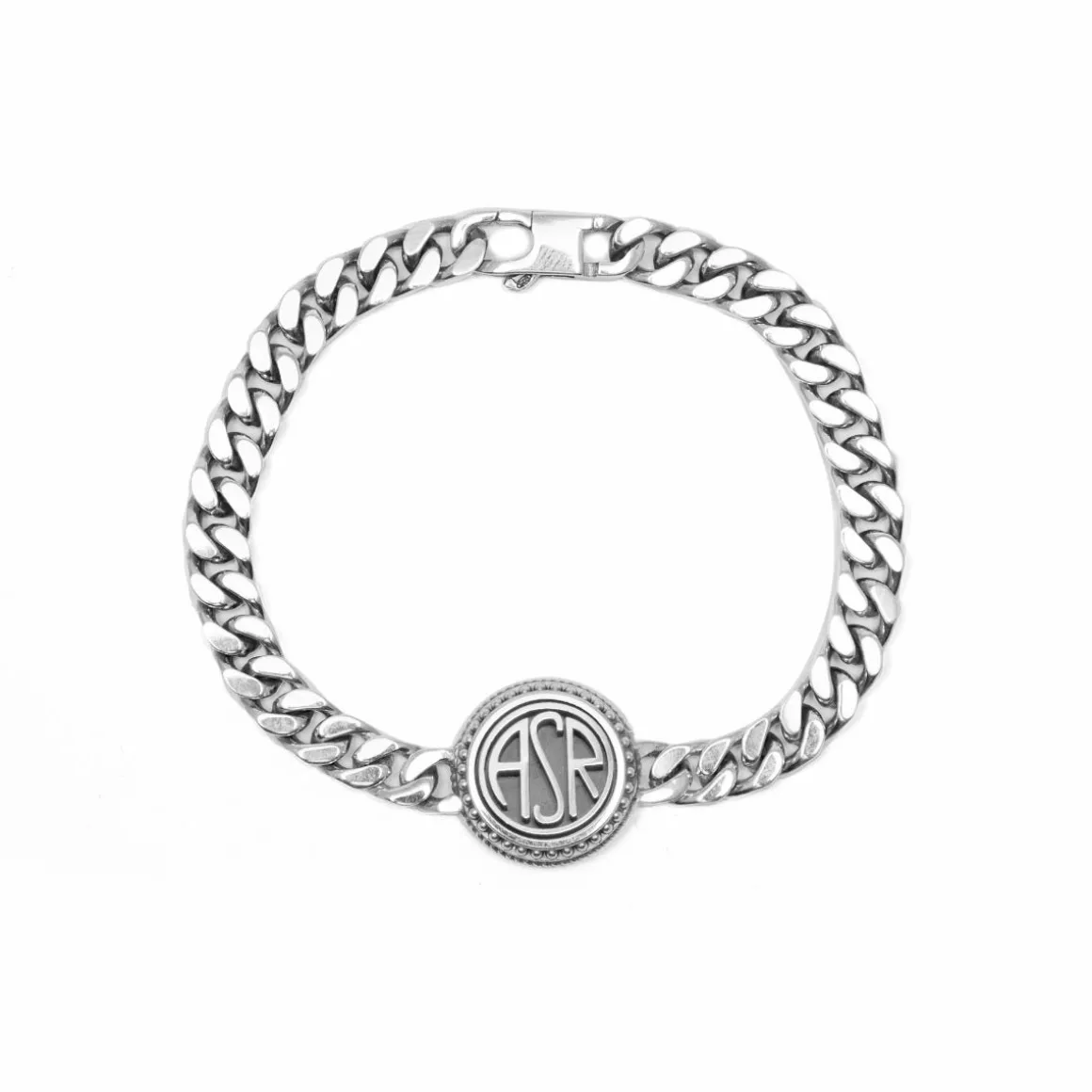 AS Roma Snake Chain Bracelet X Nove25 ASR,Unisex, Sterling Silver Best Sale